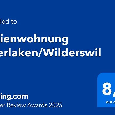 Ferienwohnung Interlaken/Вільдерсвіль Екстер'єр фото